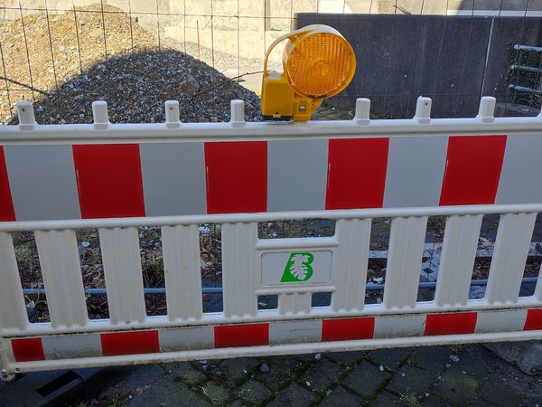 Vollsperrung der Max-Planck-Straße in Warstein-Belecke: 