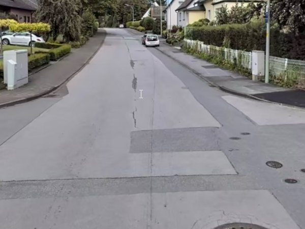 Soestweg vor der Deckensanierung: 