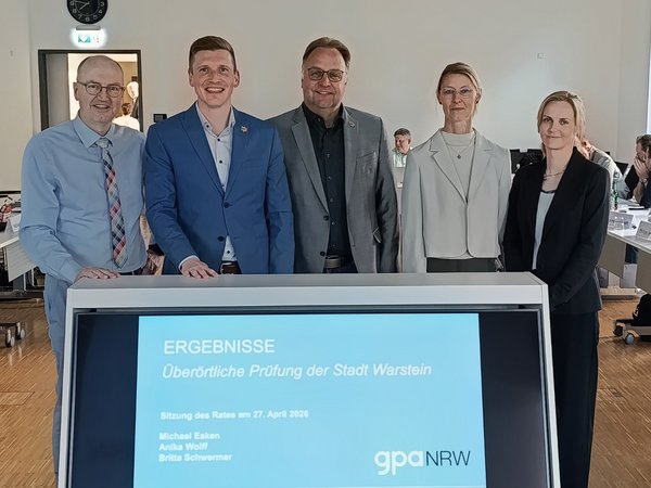 überörtlichen Prüfung der Stadt Warstein durch die gpaNRW