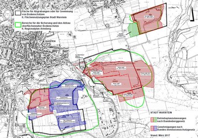 Screenshot des Übersichtsplanes