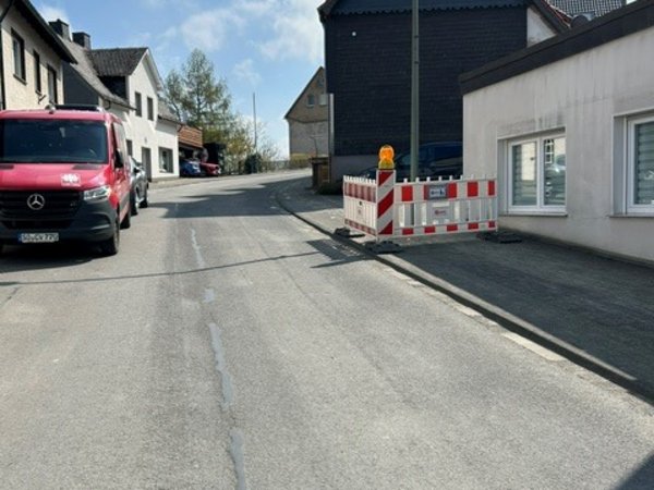 Gehwegsanierung in der Wilkestraße