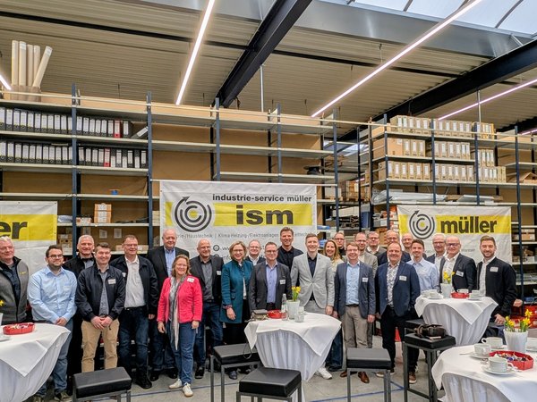 UnternehmerFrühstück90 bei Elektro Müller 