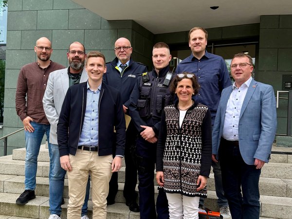 Gemeinsamer Austausch: Zur zweiten Sicherheitskonferenz kamen die Verantwortlichen von Stadt, Polizei und Amtsgericht im Rathaus zusammen.