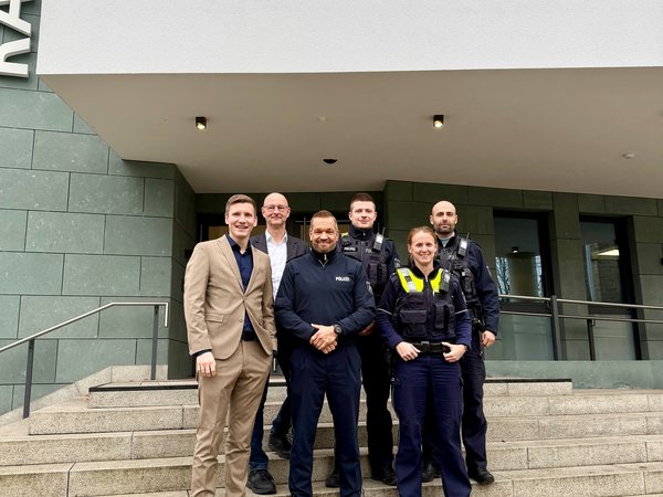 Antrittsbesuch Polizei