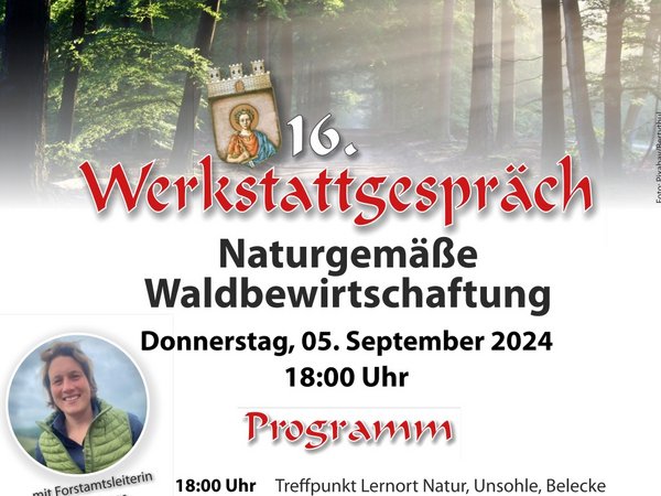 16. Werkstattgespräch "Naturgemäße Waldbewirtschaftung"