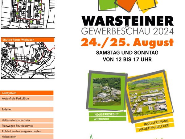 Flyer Gewerbeschau