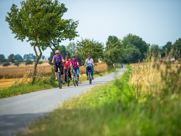 Anradeln in der Stadt Warstein: