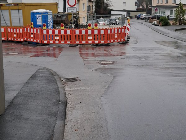 Baustelle Sellerweg / Hohler Weg geht wieder in Betrieb: 