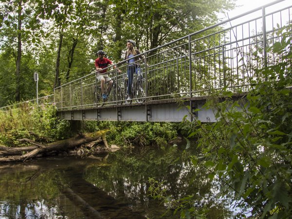 Radfahren auf dem Möhnetalradweg