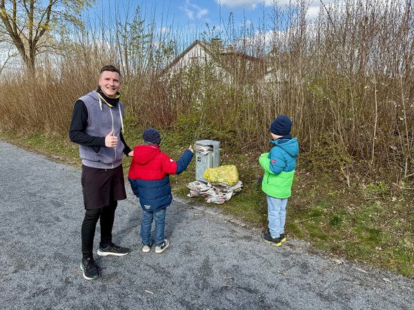 Junge "Müll-Detektive":