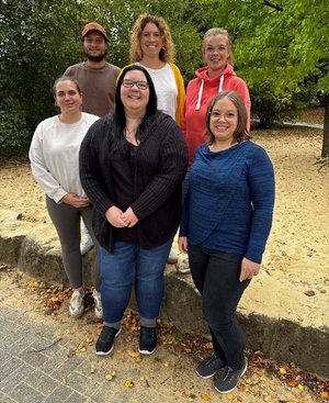 Gruppenfoto der Mitglieder des Elternbeirates