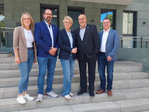 Staffelstabübergabe im Ordnungsamt: 