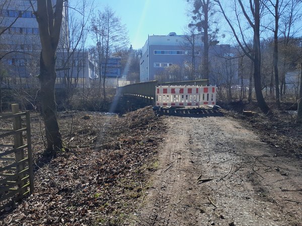 Geh- und Radwegbrücke in Belecke muss gesperrt werden: 