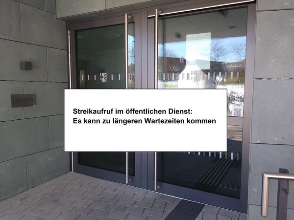 Streik im öffentlichen Dienst