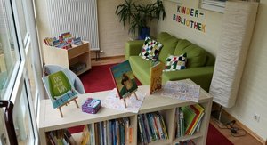 Blick in die Kinderbibliothek