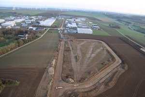 Blick auf das Industriegebiet, Foto: Susanne Hauk