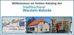 Screenshot der Startseite der Stadtbücherei auf der Website IOPAC