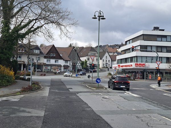 In der Woche nach Ostern startet der dritte Bauabschnitt für die Sanierung der Hauptstraße B55