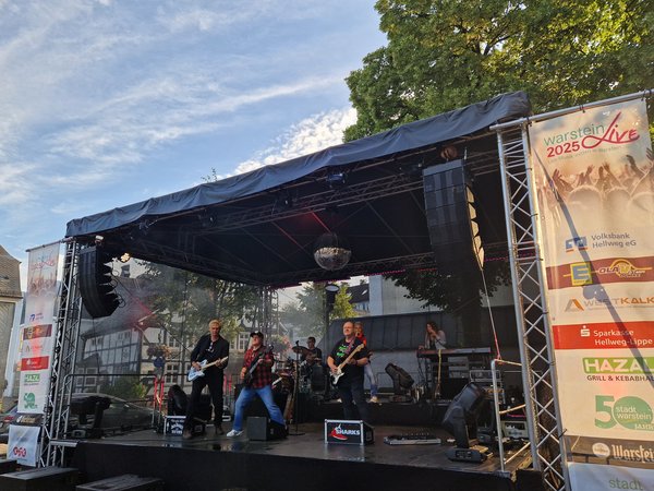 Abschlusskonzert WarsteinLive mit den SHARKS