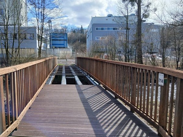 Geh- und Radwegbrücke in Belecke weiterhin gesperrt 