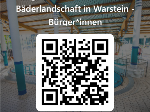 QR-Code Bäderumfrage