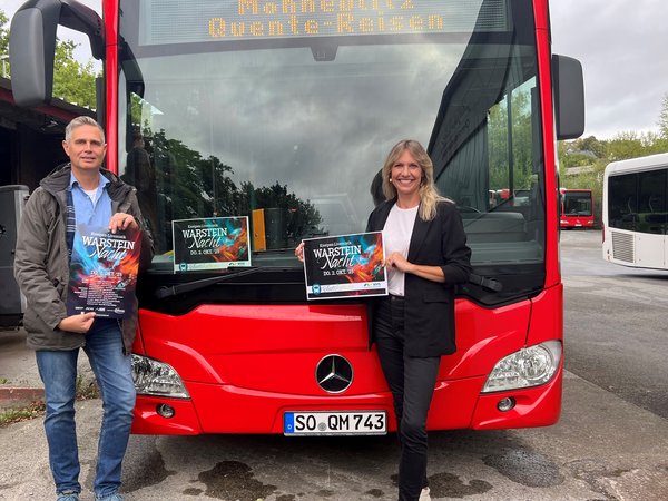 WVG Pendelbus bei WarsteinNacht