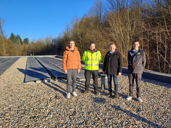 Neue Photovoltaikanlage der Stadtwerke Warstein 