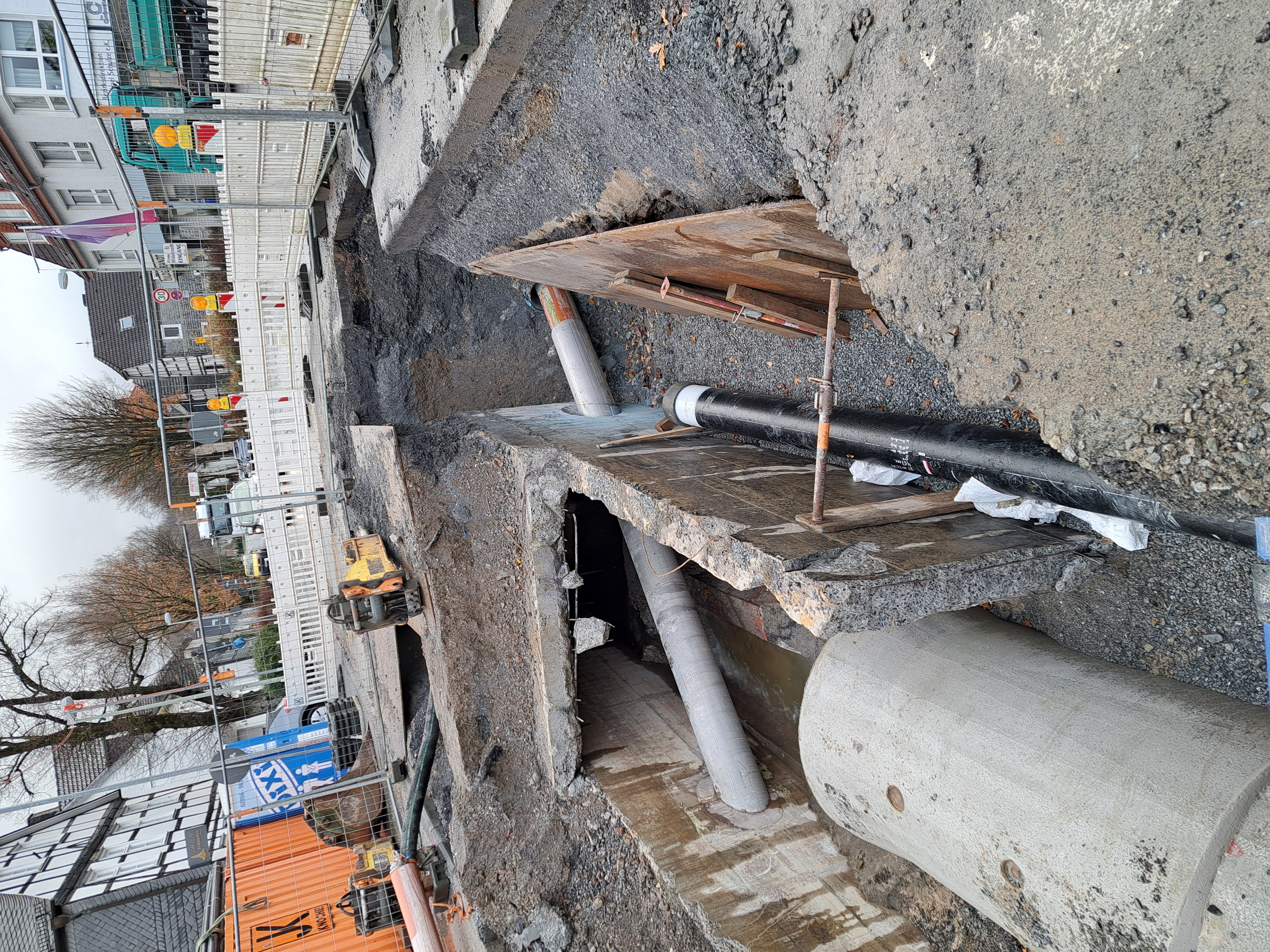 Verbesserung der Kanalinfrastruktur auf der Kreuzung Hauptstraße/ Rangestraße 