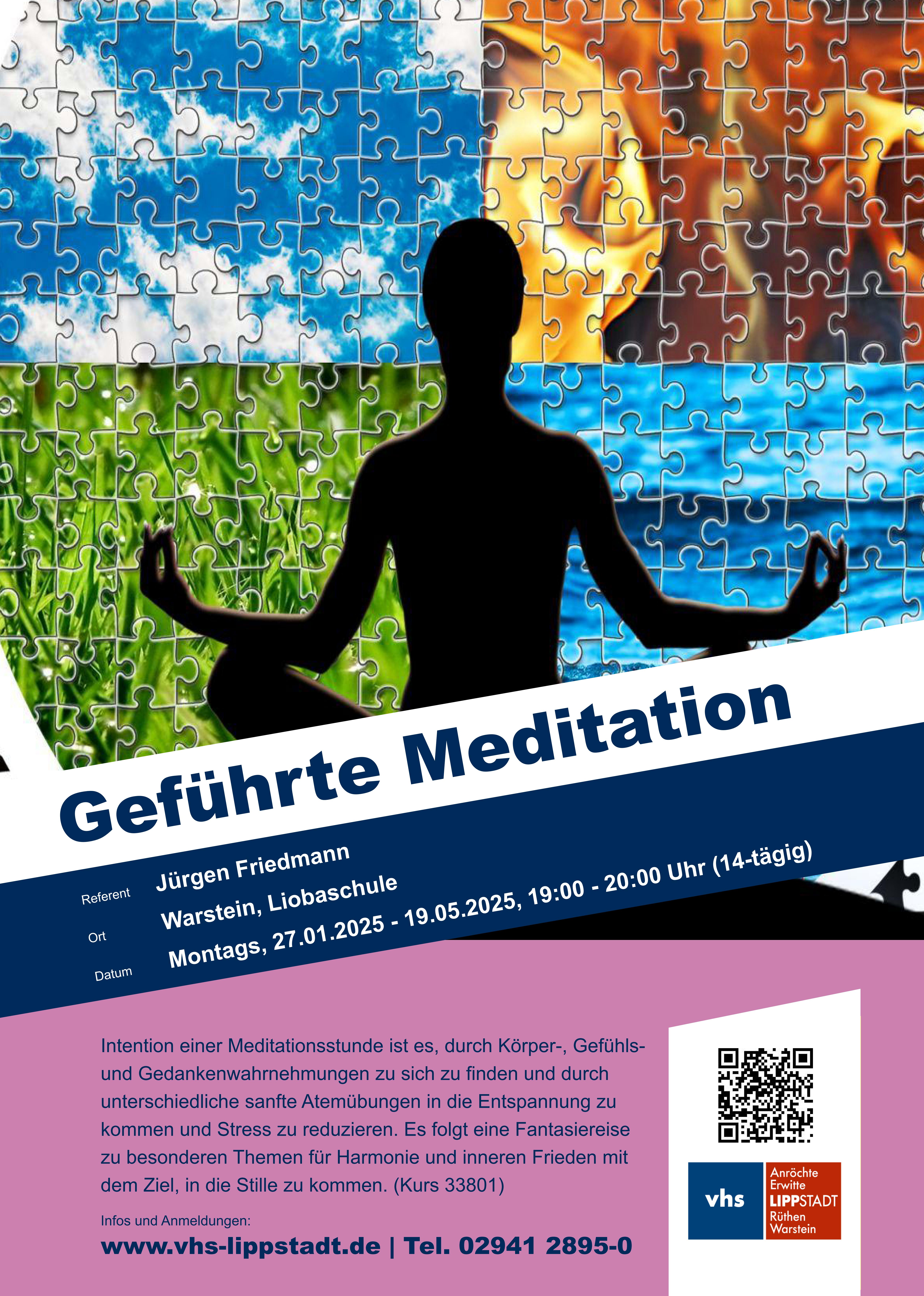 Durch Meditation in die Stille kommen