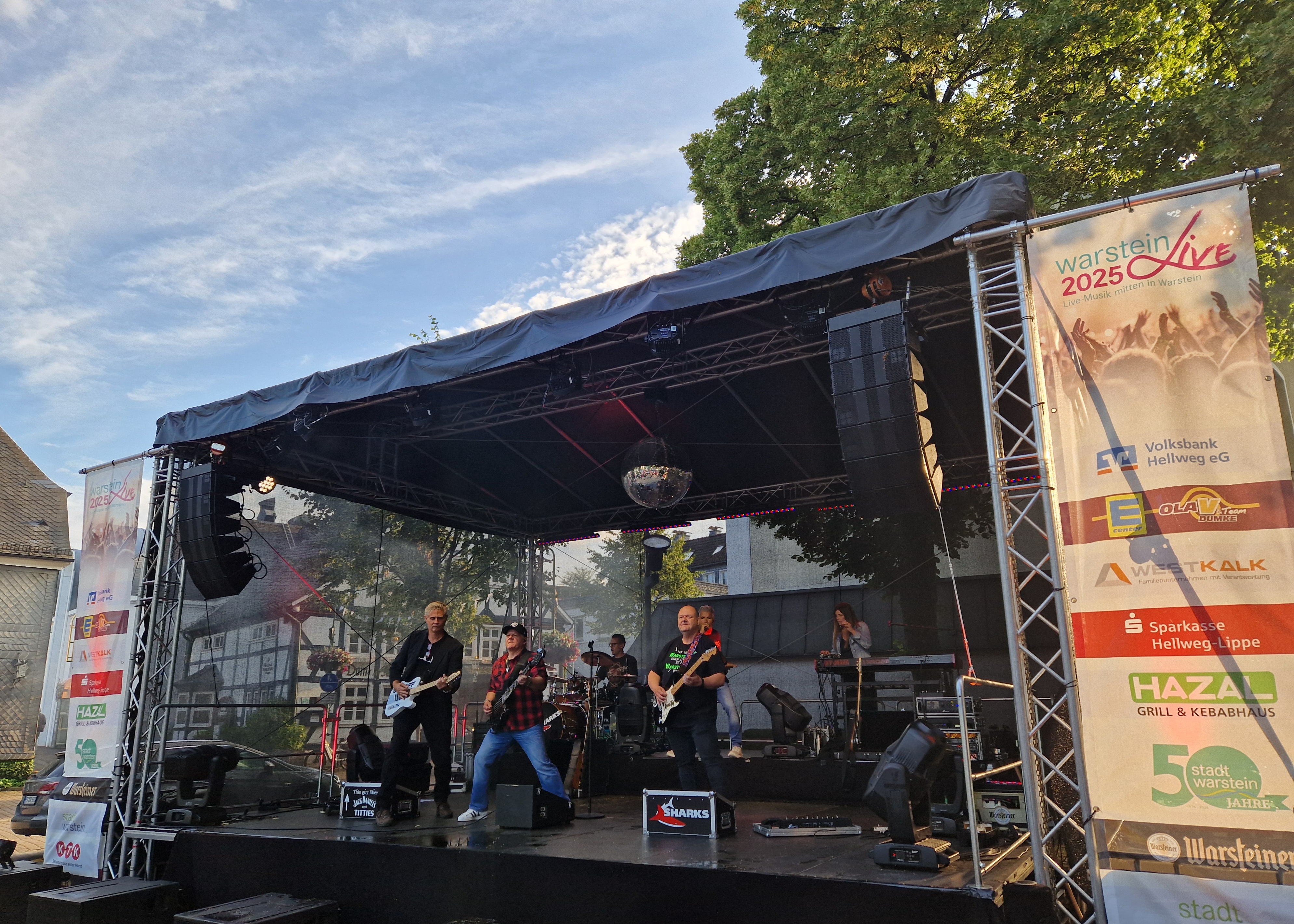 Abschlusskonzert WarsteinLive mit den SHARKS