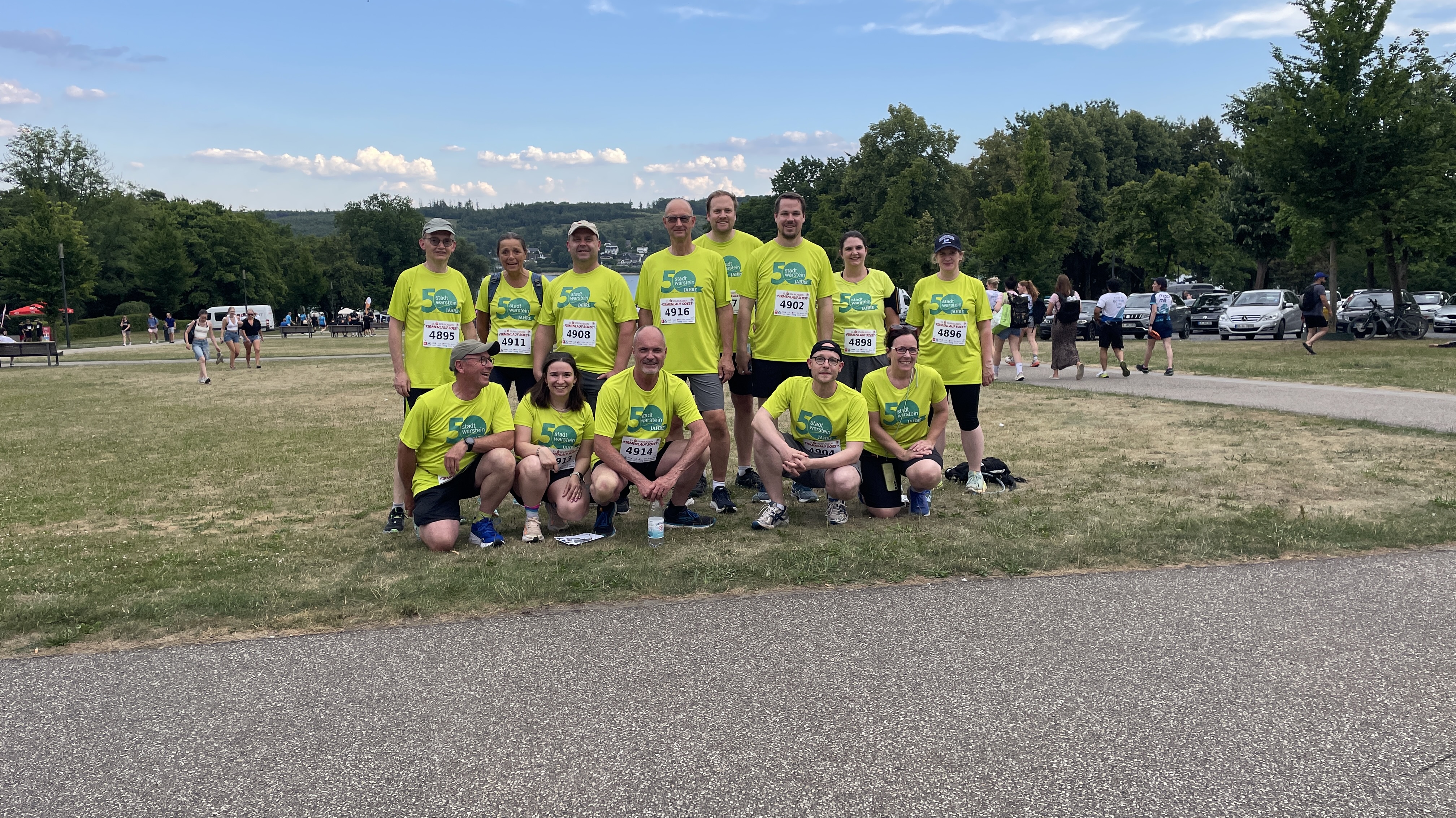 13. Sparkassen Firmenlauf am Möhnesee: 