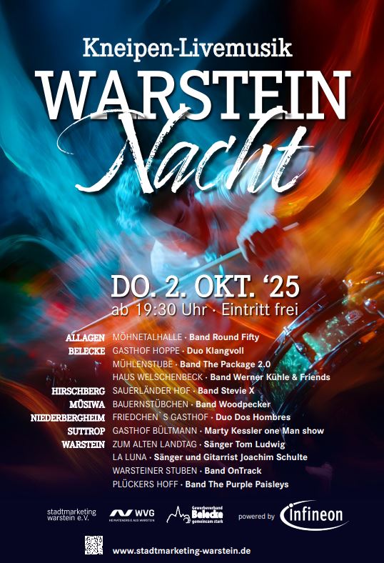 Plakat WarsteinNacht