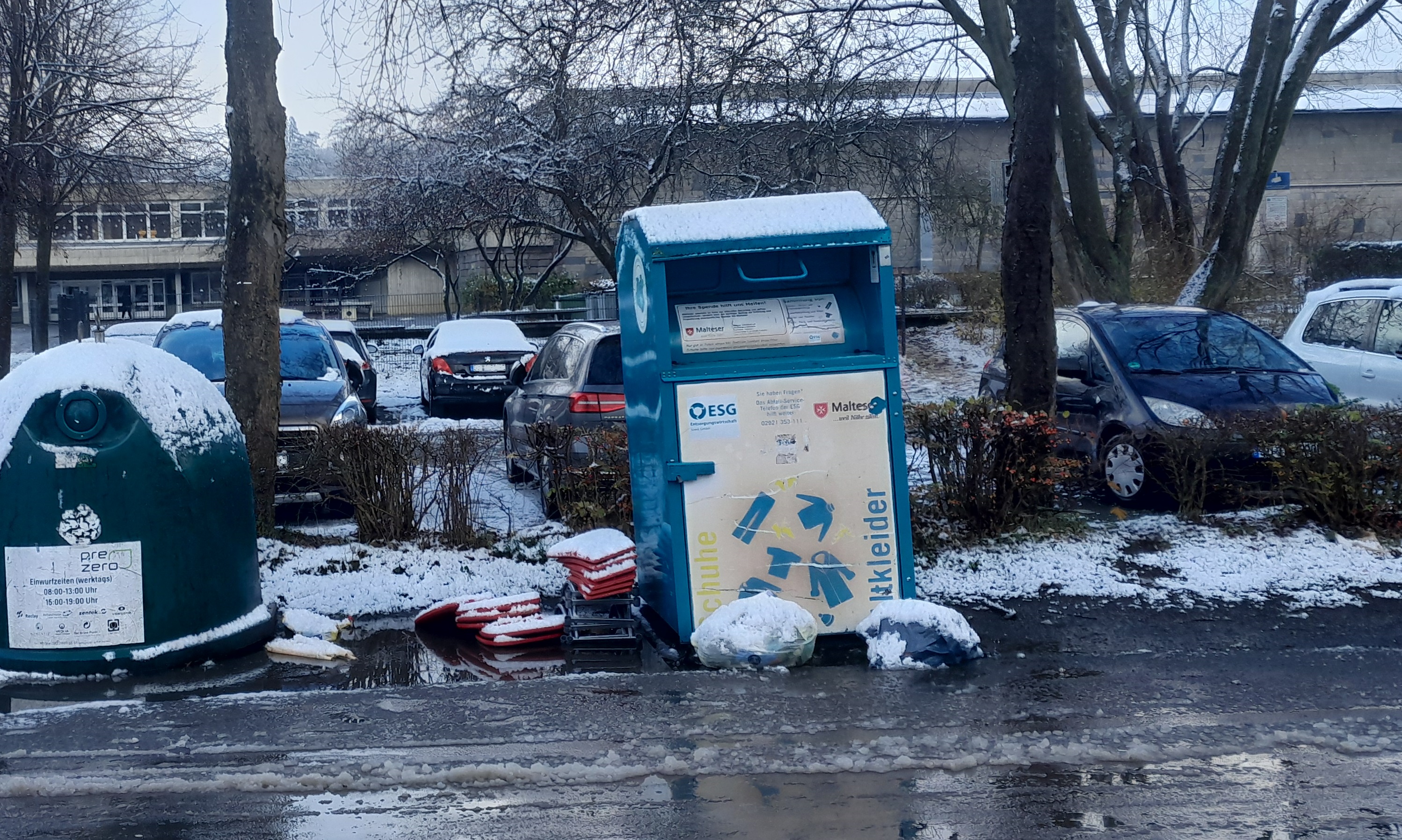 Vorerst keine Altkleider-Sammlung: 