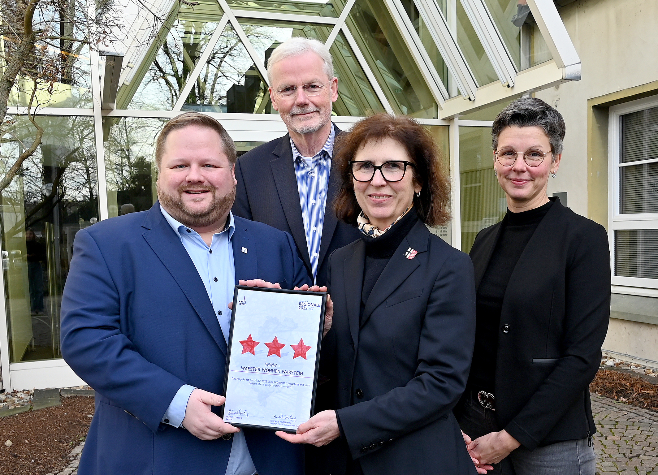 Dritter Stern für REGIONALE-Projekt www – waester wohnen warstein: Dritter Stern für REGIONALE-Projekt www – waester wohnen warstein: