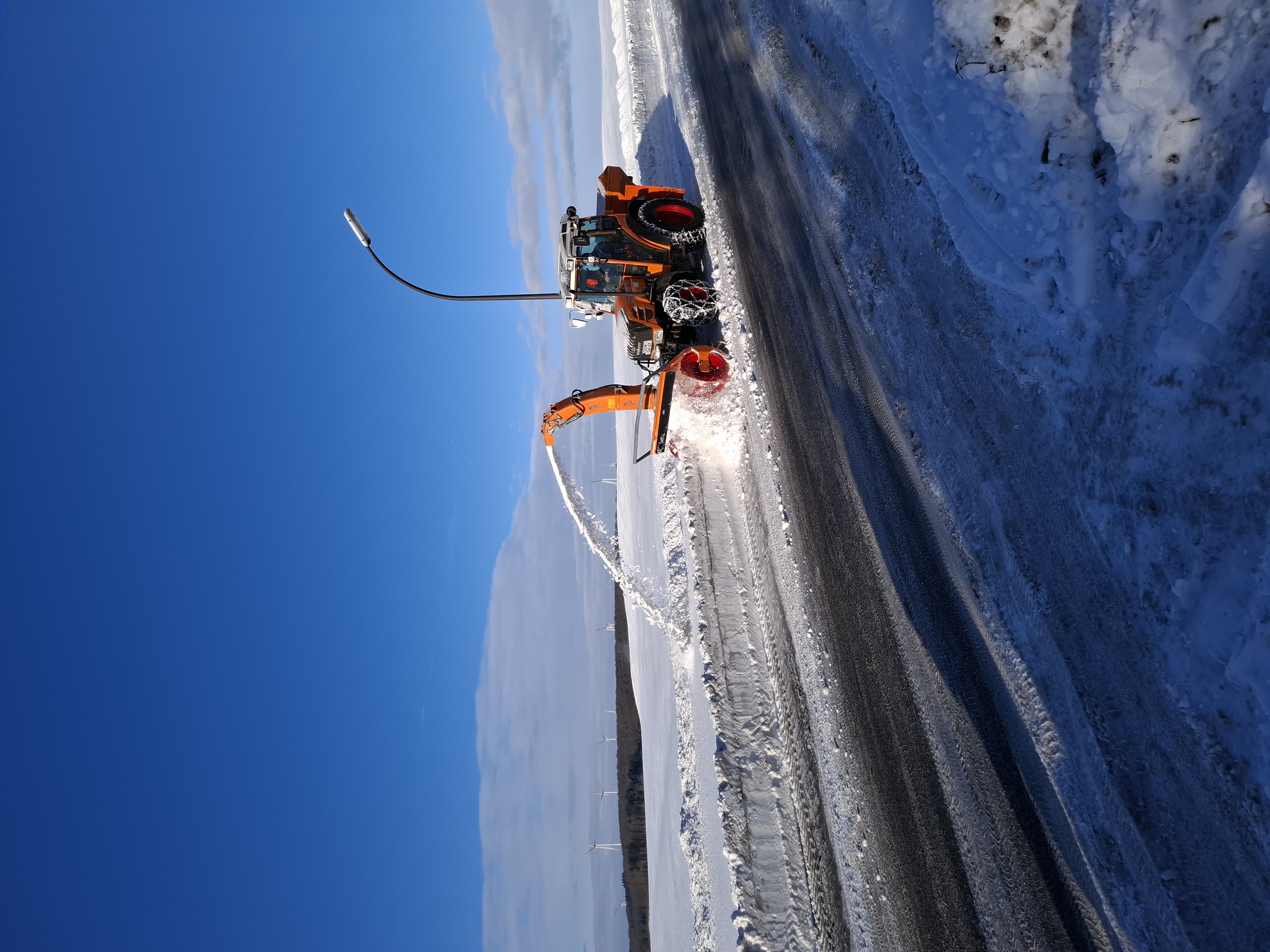 Winterliche Verhältnisse im Stadtgebiet Warstein: