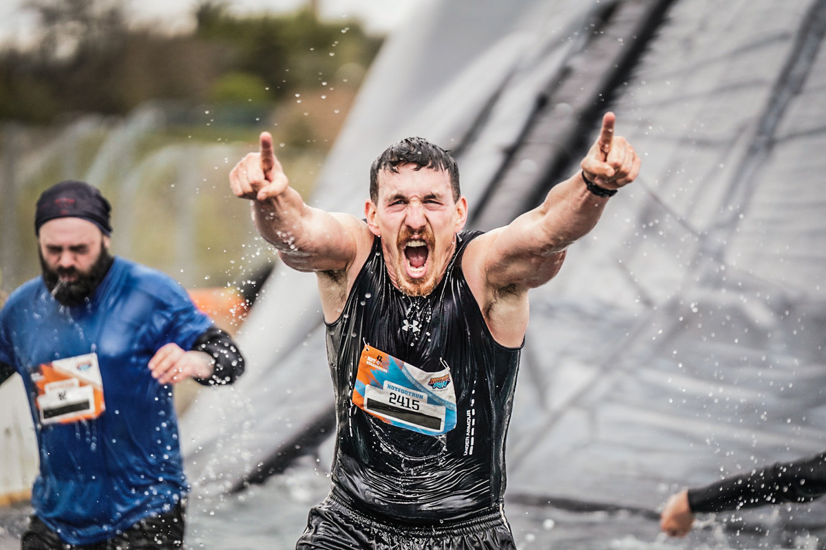 Hotfoot Run in der Stadt Warstein