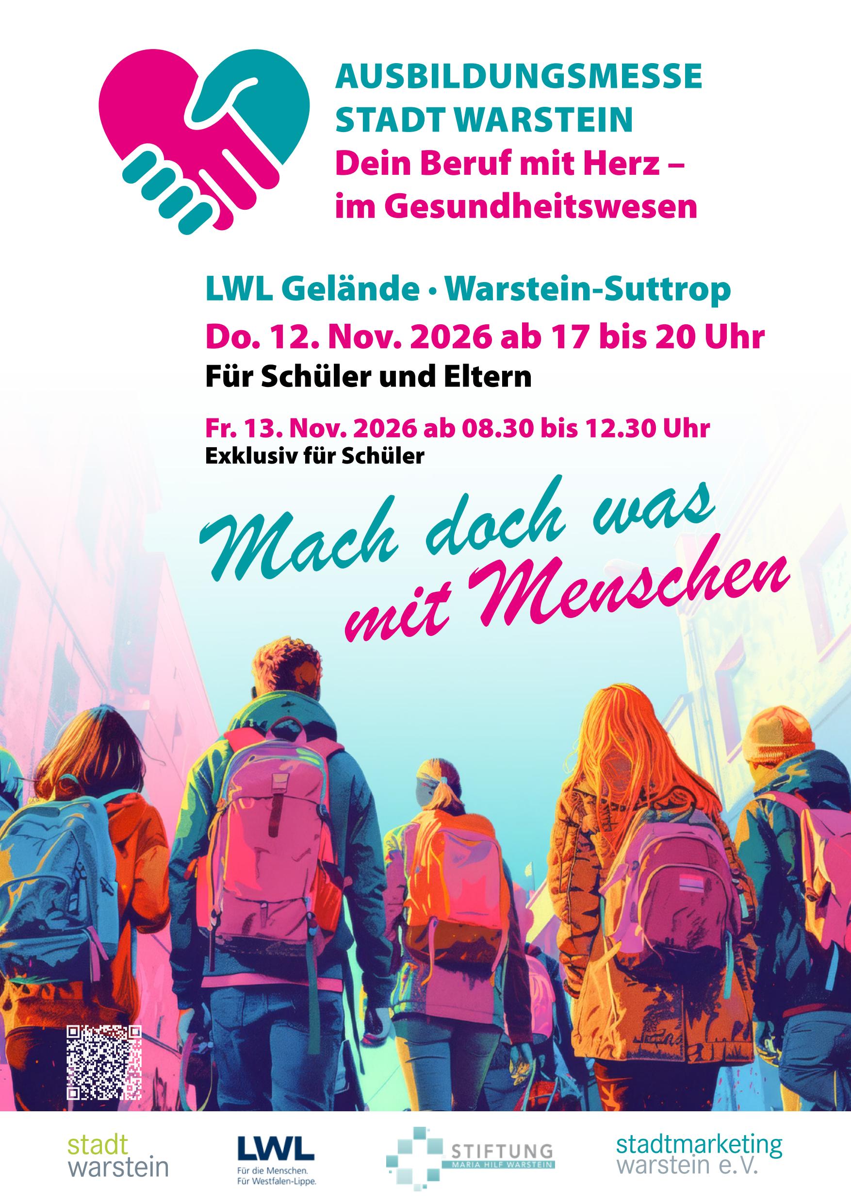 Ausbildungsmesse Gesundheit im November 2026