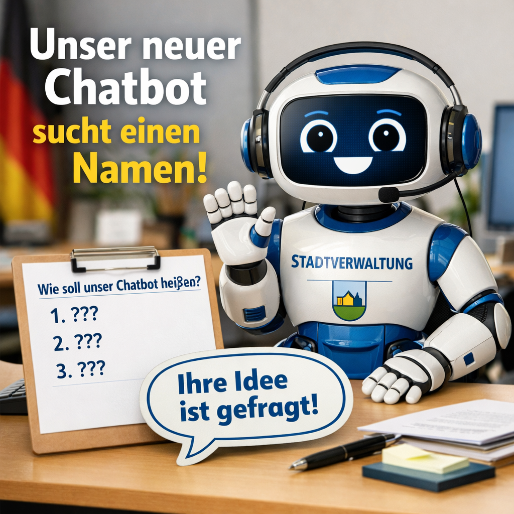 Wie soll der neue Chatbot der Stadt Warstein heißen? Wie soll der neue Chatbot der Stadt Warstein heißen?