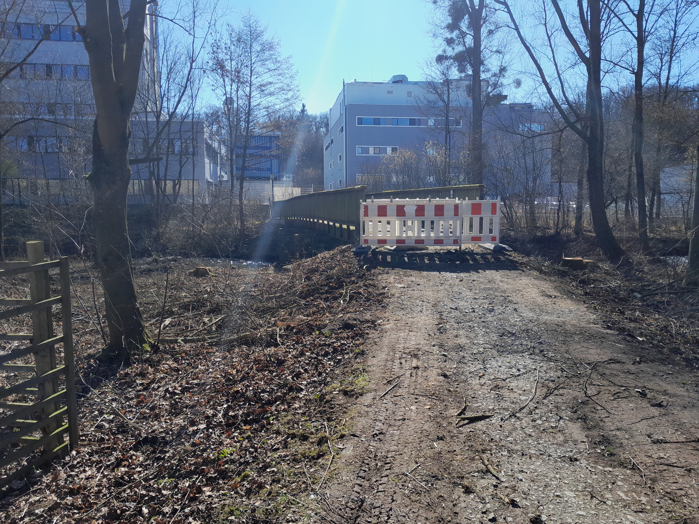 Geh- und Radwegbrücke in Belecke muss gesperrt werden: 