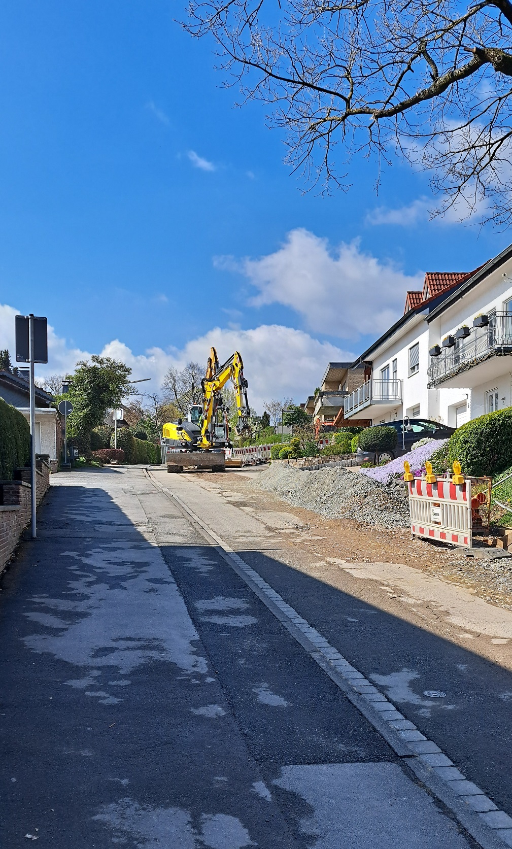 Fußgängerampel Silbkestraße abgebaut: 