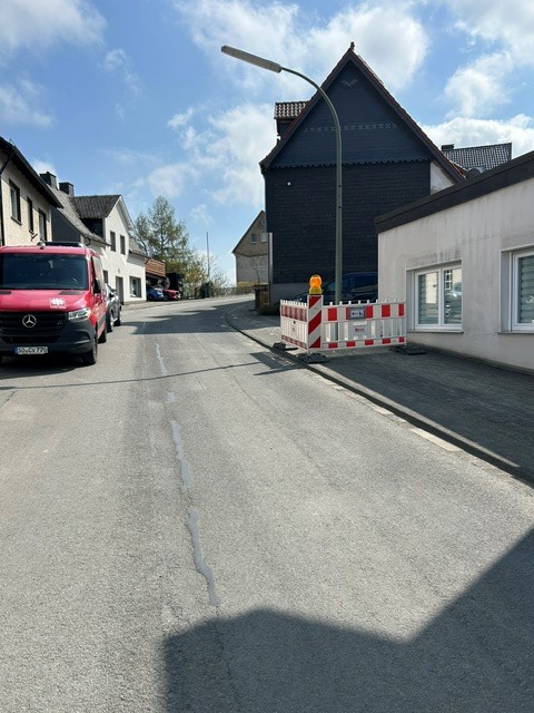 Gehwegsanierung in der Wilkestraße