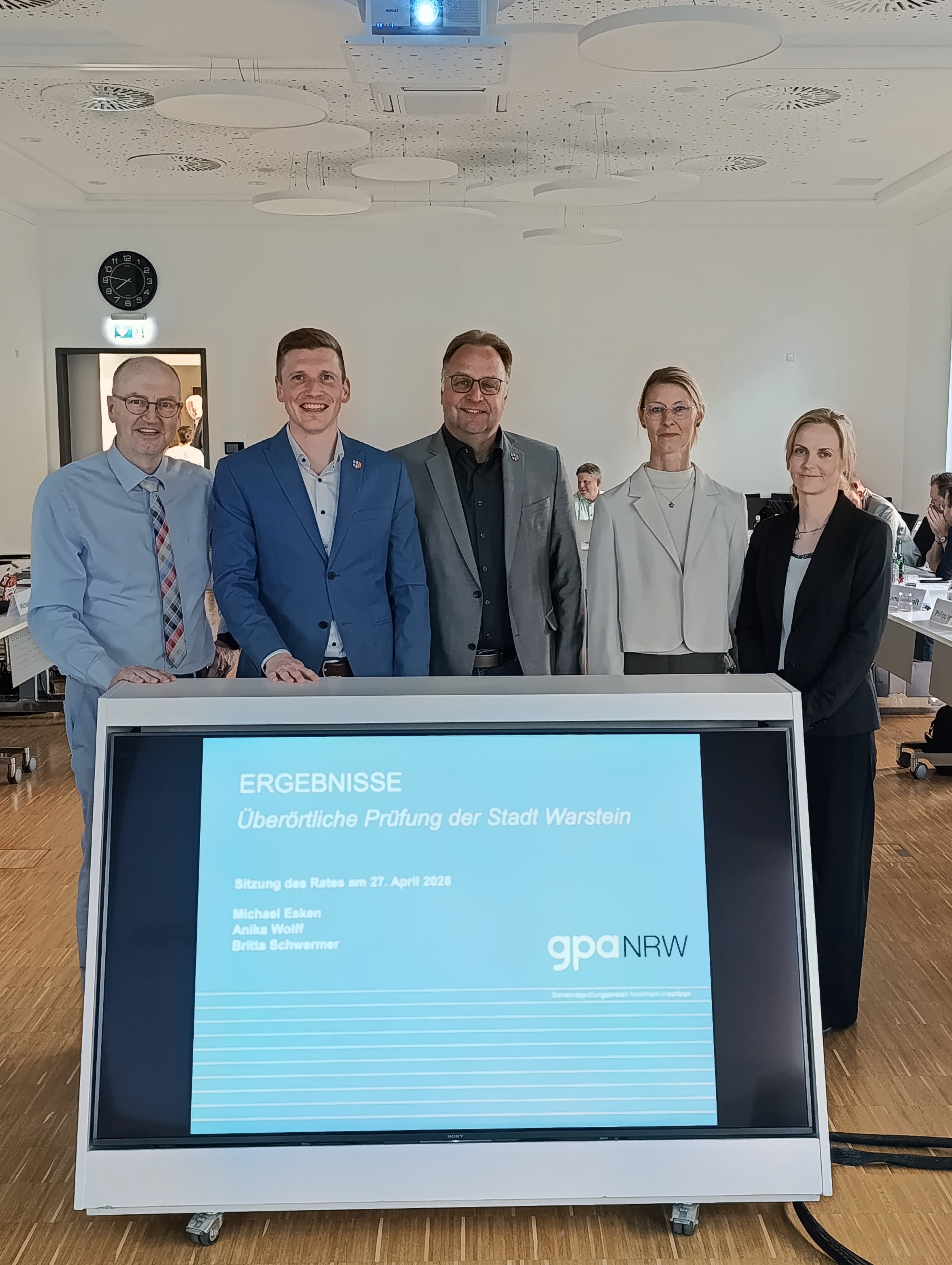 überörtlichen Prüfung der Stadt Warstein durch die gpaNRW