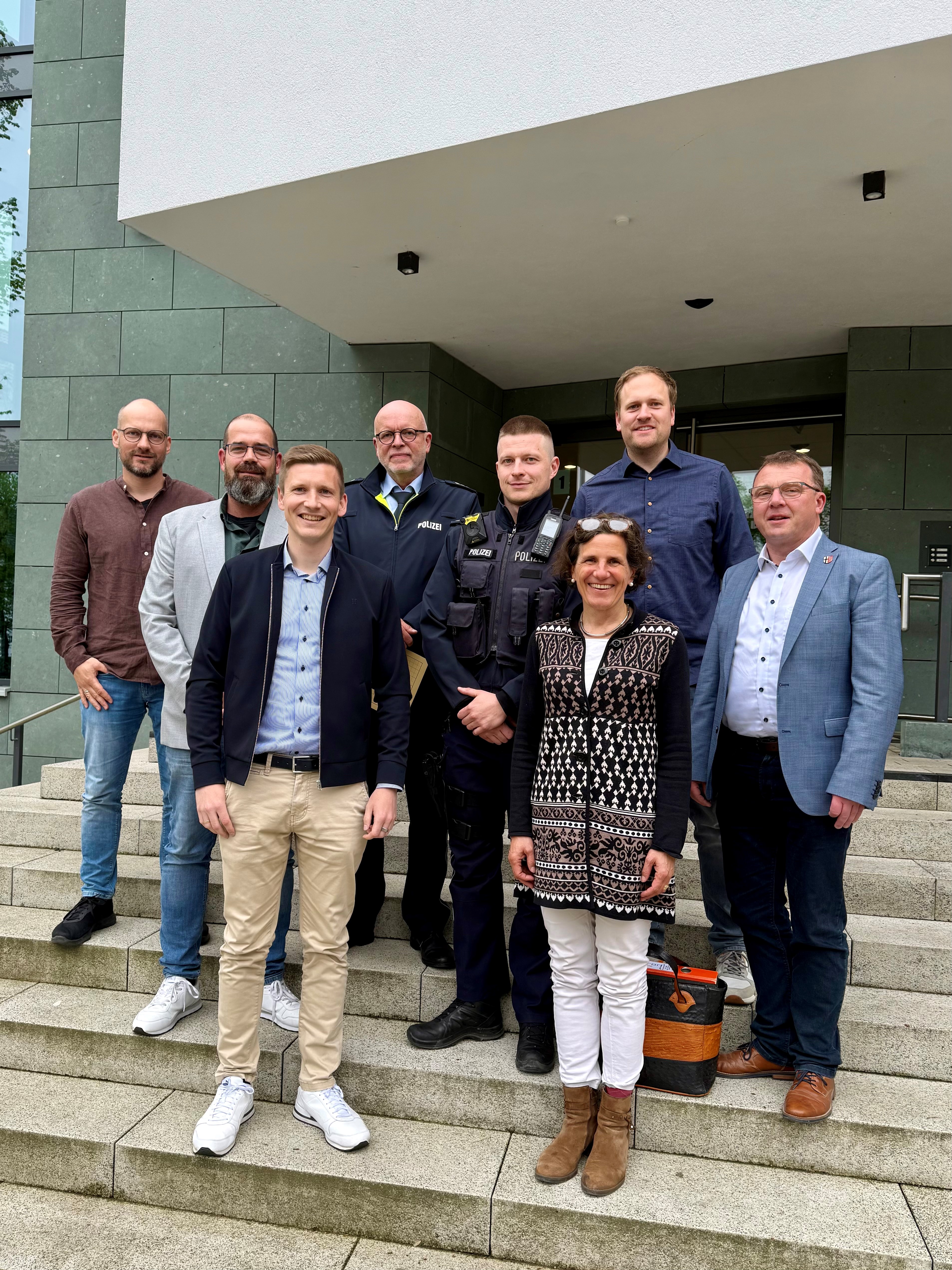Gemeinsamer Austausch: Zur zweiten Sicherheitskonferenz kamen die Verantwortlichen von Stadt, Polizei und Amtsgericht im Rathaus zusammen.