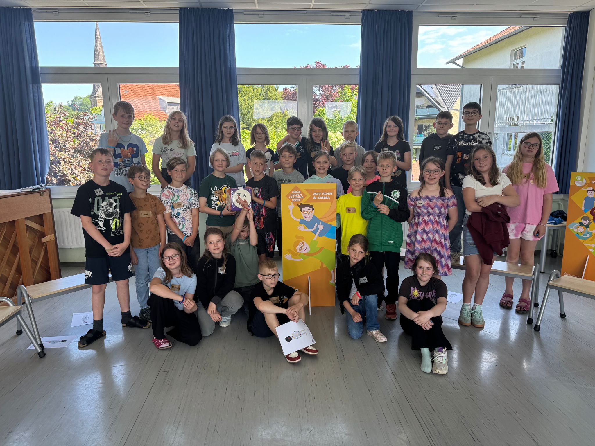 Heldentraining für die Viertklässler der Johannesgrundschule in Allagen: Heldentraining für die Viertklässler der Johannesgrundschule in Allagen: