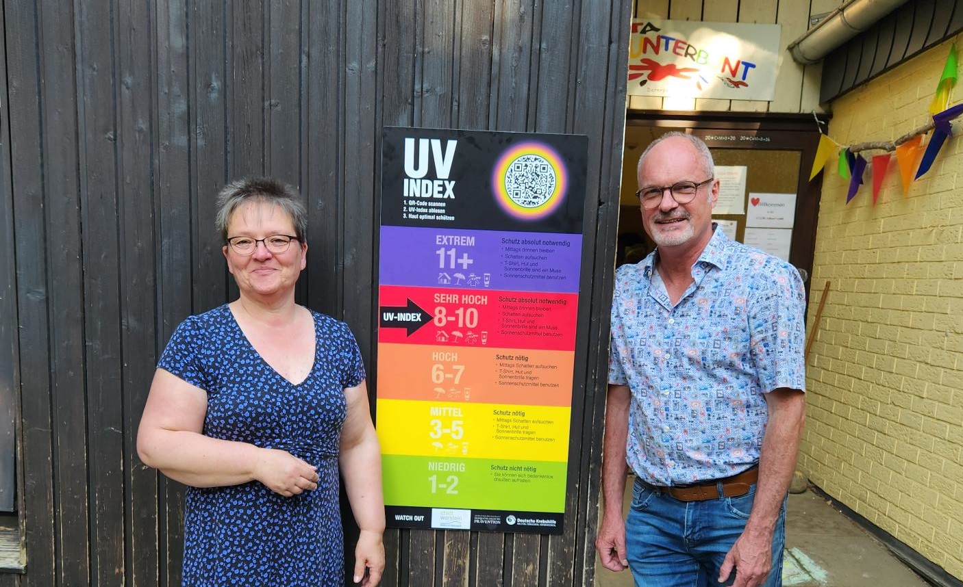 Schutz vor UV-Strahlung: 