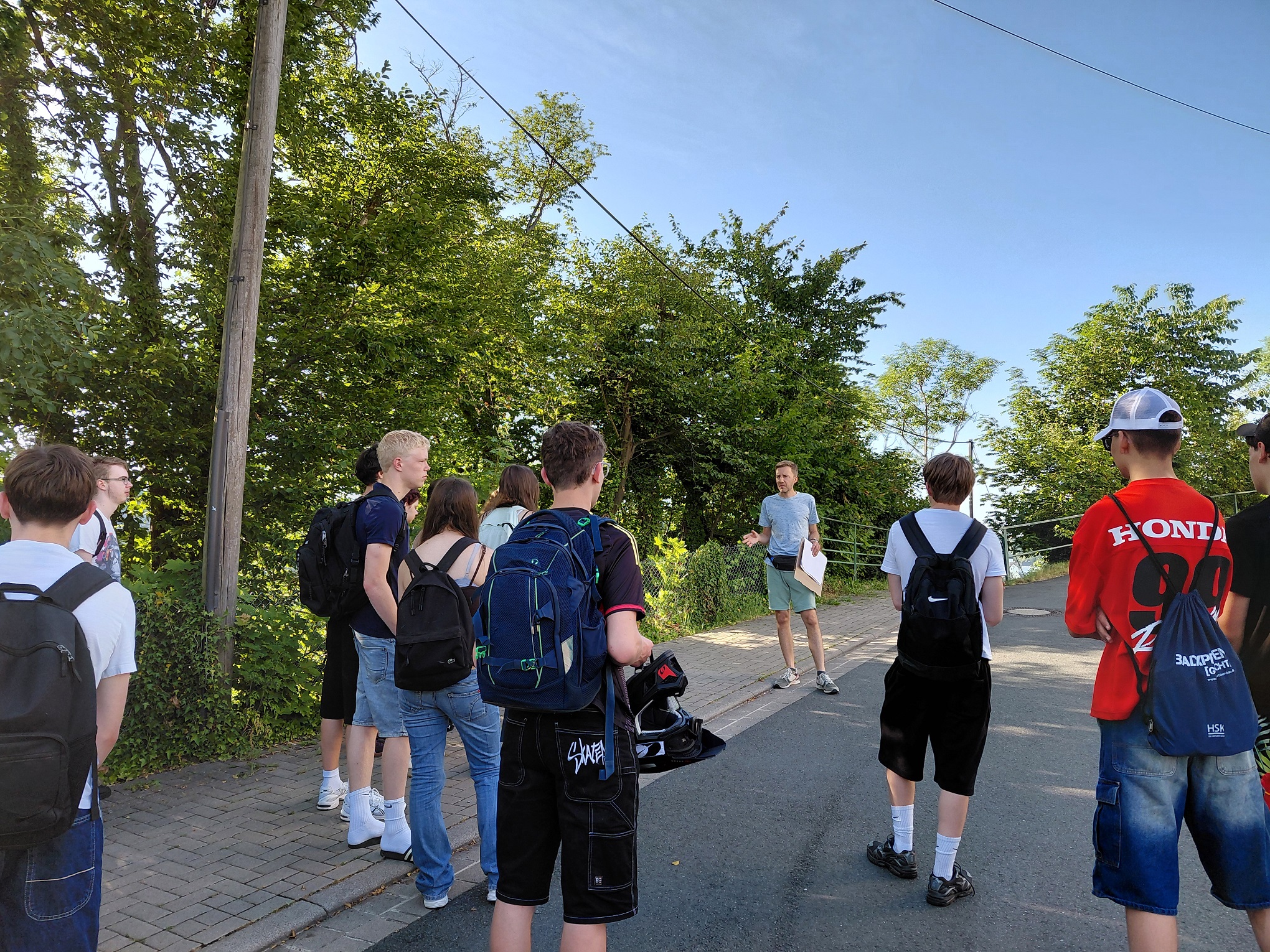 Spuren der Vergangenheit in der eigenen Stadt finden: 
