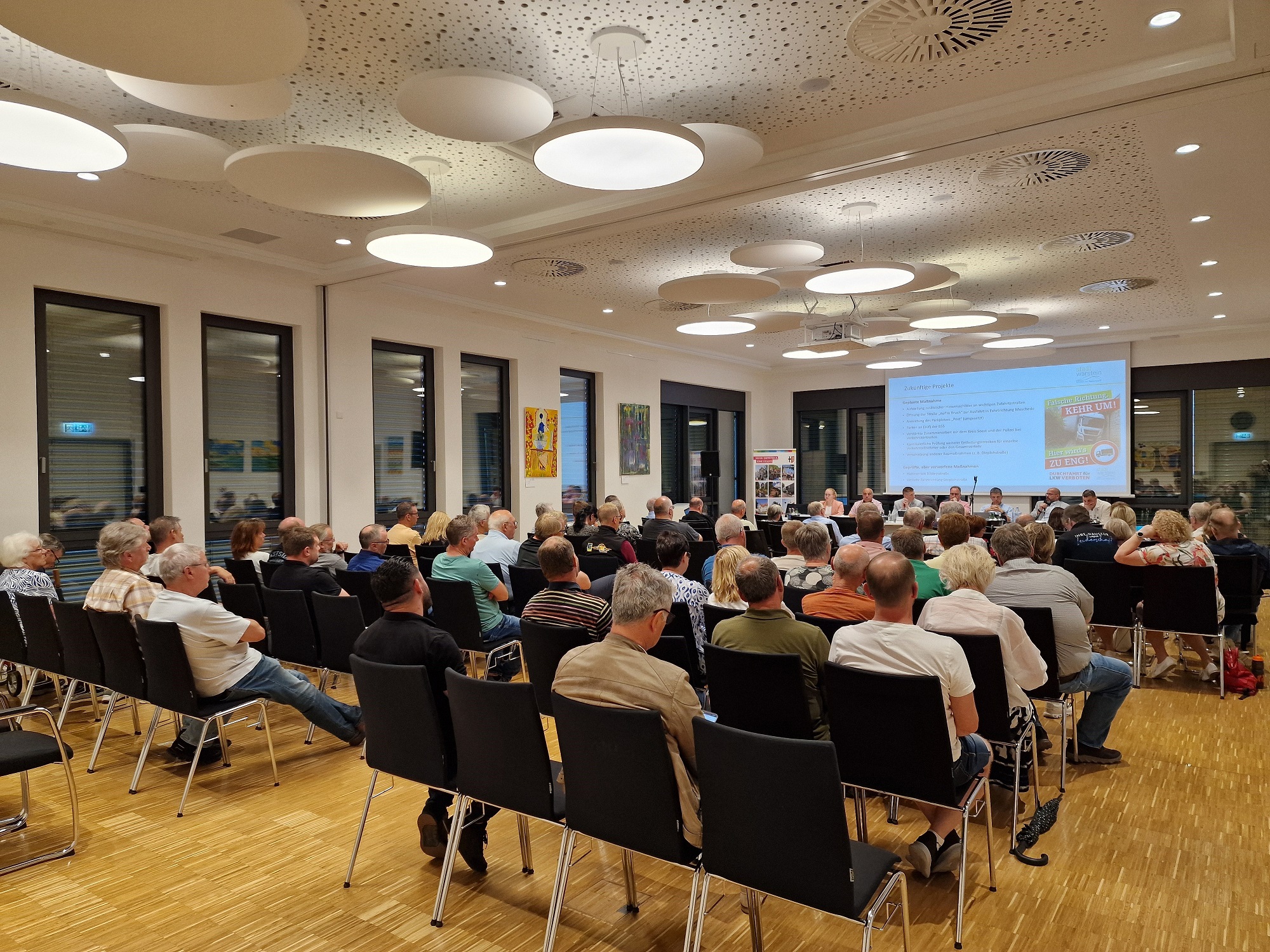 Informationen aus erster Hand über die Baumaßnahme entlang der B55 in Warstein: 