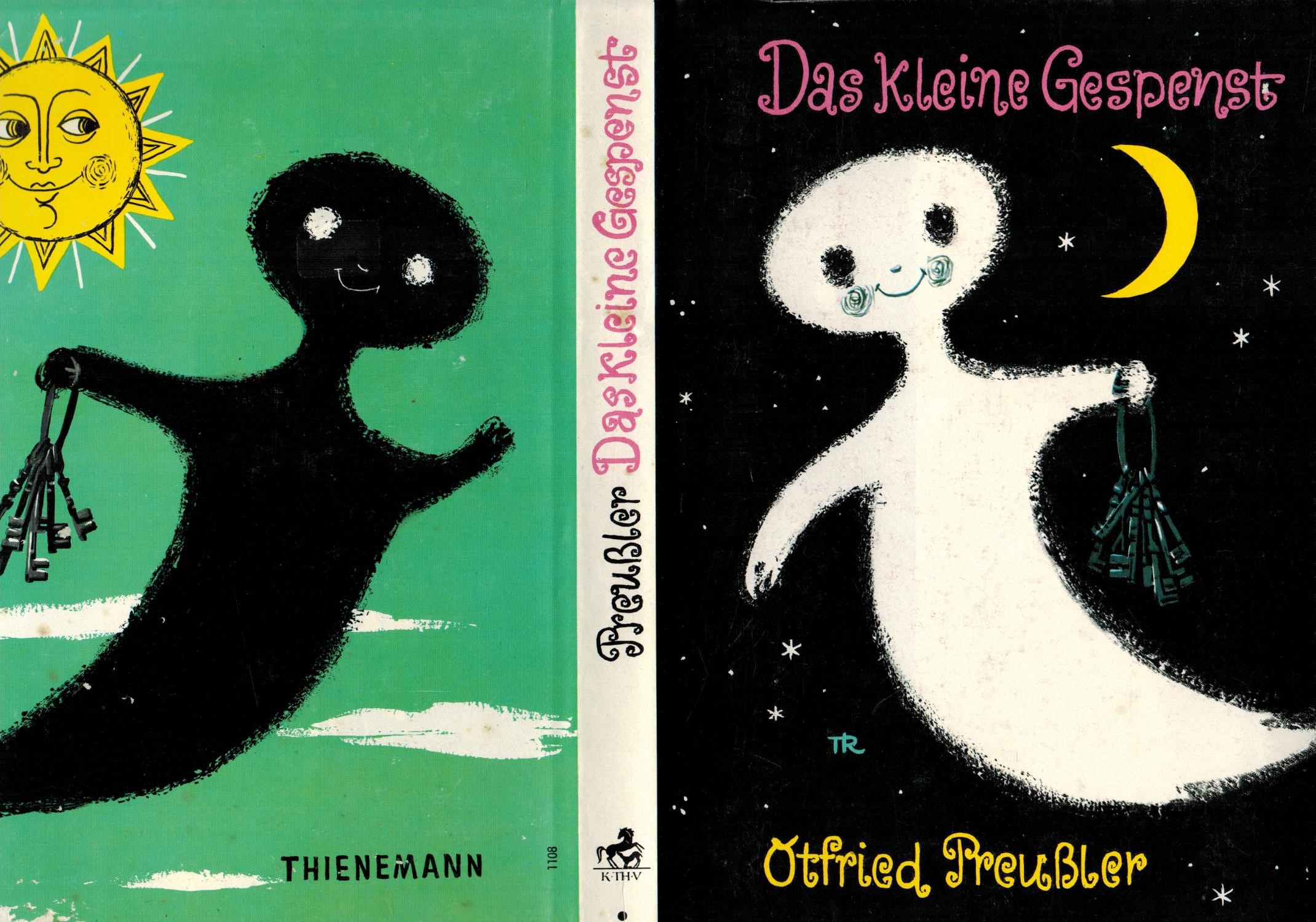 Annika Mertens zeigt das Kinder-Erzähltheater "Das kleine Gespenst" in der Stadtbücherei Warstein-Belecke.